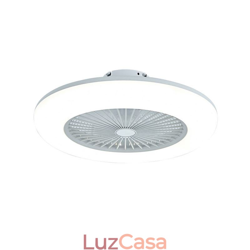 Ventilador de teto Tricromático com controle remoto e 3 velocidades