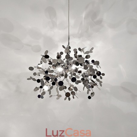 3 luzes lustre luz aço inoxidável pingente iluminação teto luminária 3 luzes lustre luz aço inoxidável pingente iluminação teto luminária