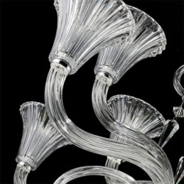 Lustre de cristal europeu decoração luz de teto com 18 luzes