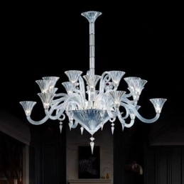 Lustre de cristal europeu decoração luz de teto com 12 luzes
