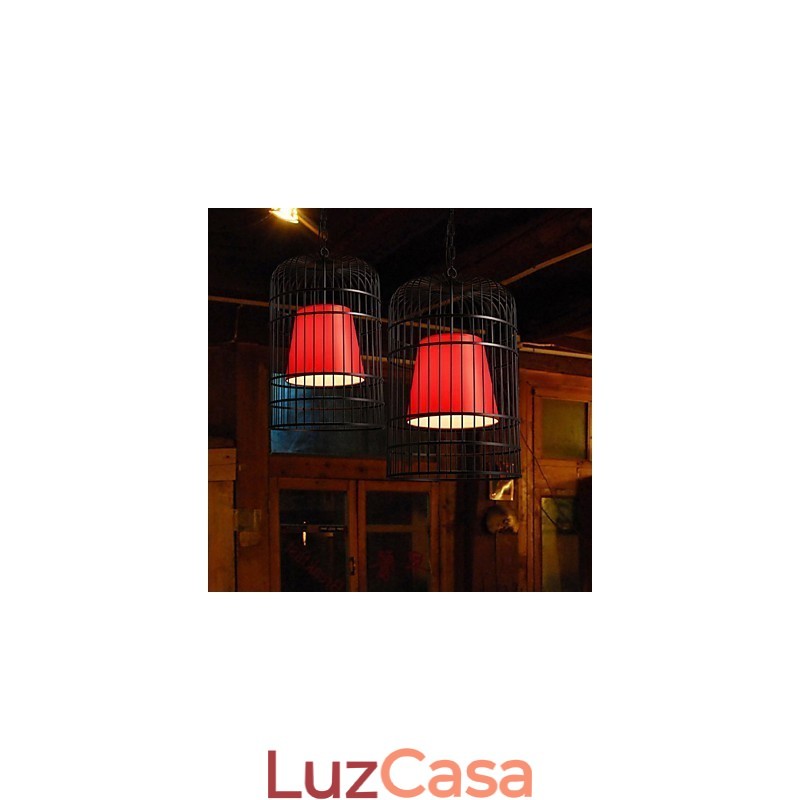 Lustre Tradicional Clássico Retro Lanterna Metal