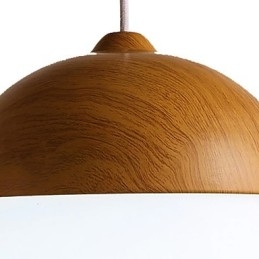Lustre moderno e contemporâneo estilo mini madeira bambu