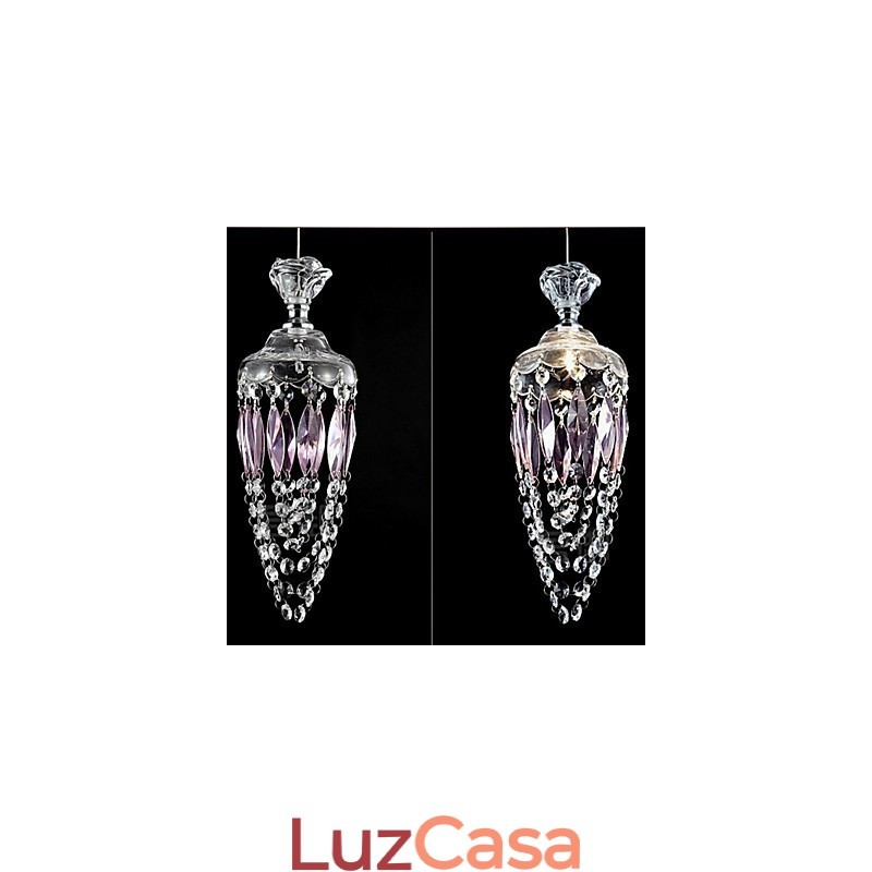 Lustre de Cristal Moderno Contemporâneo Cristal