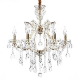 Elegante lustre de cristal europeu pendente