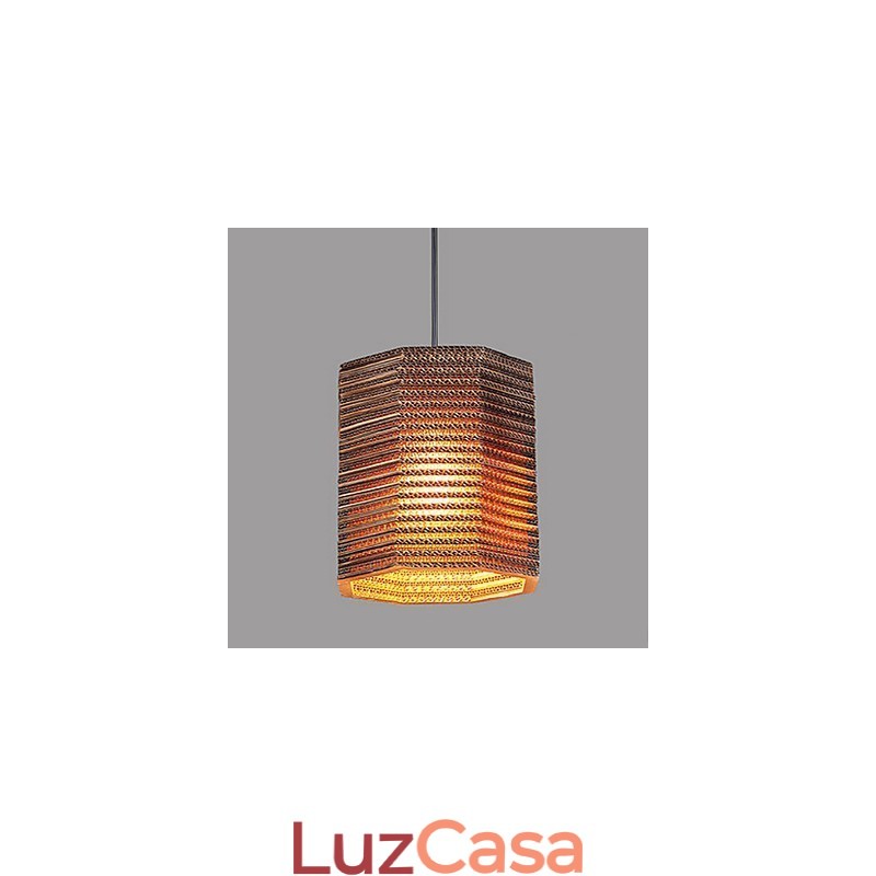 Luminária Pendente 1 Luz Moderna Material Tecido