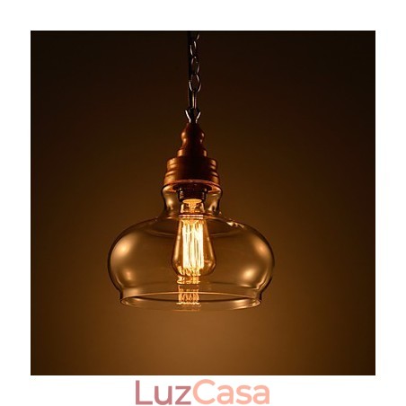 Luminárias pendentes 1 luz moderna simples artística