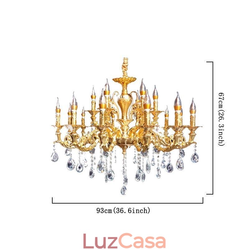 Lustre de cristal moderno e luxuoso, luzes de teto, iluminação para casa, decoração, luz
