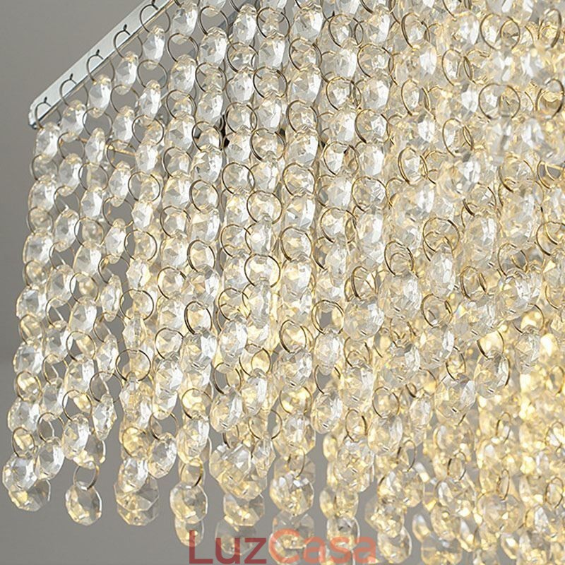 Lustre de cristal europeu decoração de luxo luz de teto com 12 luzes