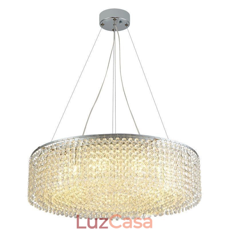 Lustre de cristal moderno, luminária de teto decorativa de luxo europeia com 12 luzes