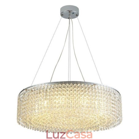 Lustre de cristal moderno, luminária de teto decorativa de luxo europeia com 12 luzes Lustre de cristal moderno, luminária de teto decorativa de luxo europeia com 12 luzes