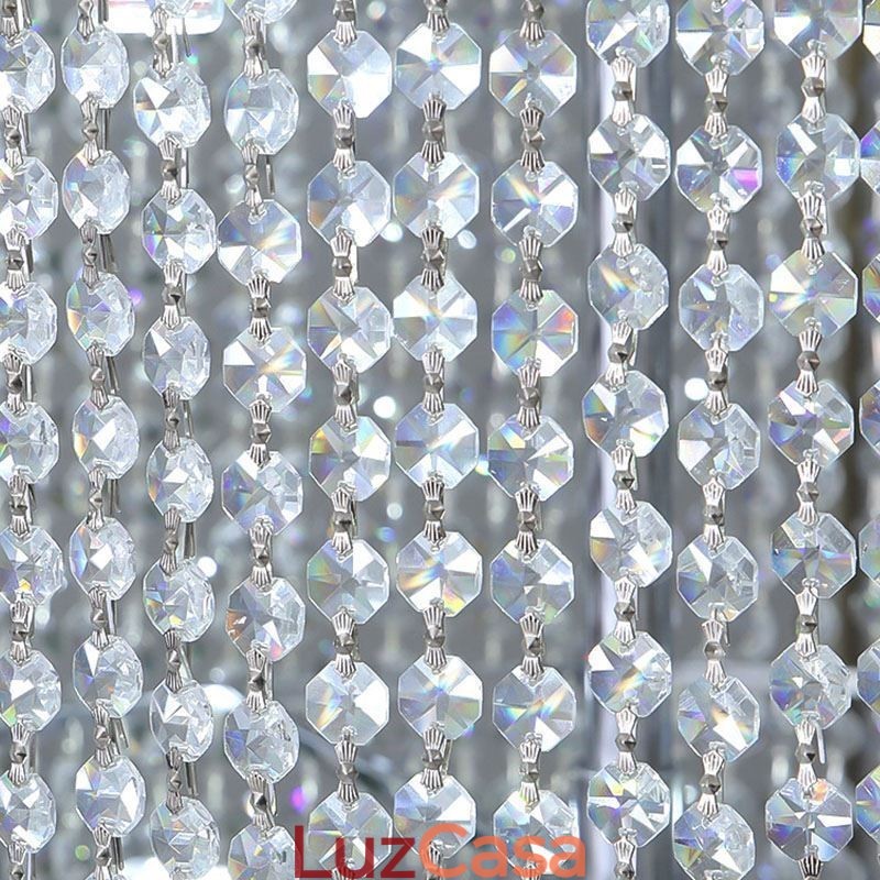 Lustre de cristal de luxo decoração moderna luz de teto com 36 luzes