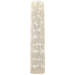 Lustre de cristal de luxo decoração moderna luz de teto com 36 luzes