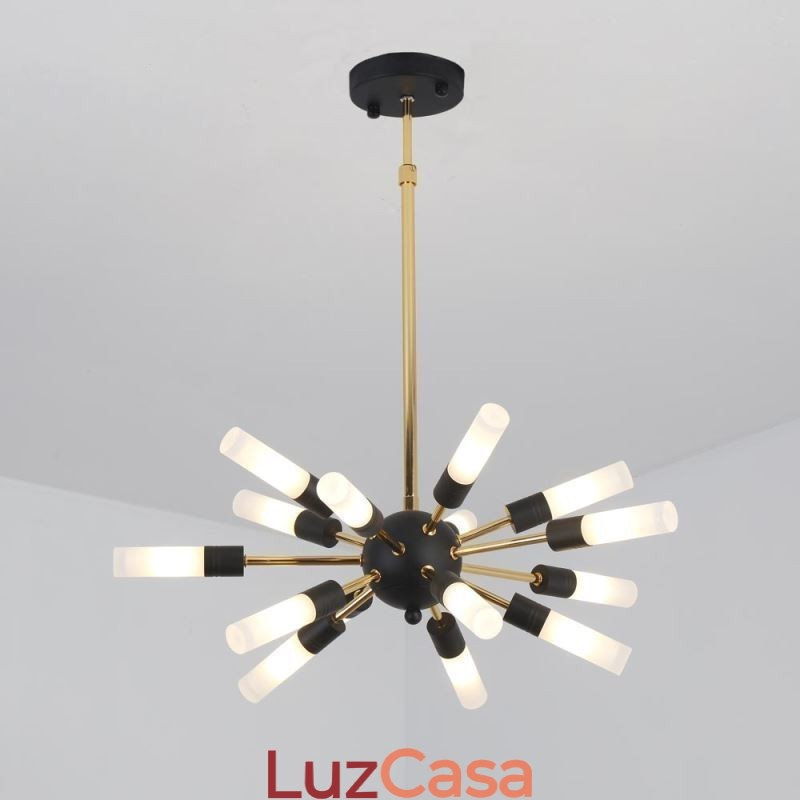 Luminária pendente nórdica criativa redonda lustre
