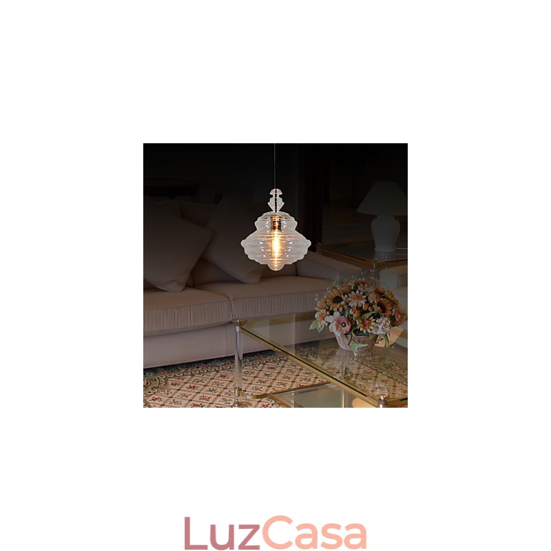 Luminárias Pendentes 1 Luz Simples Moderno Artístico