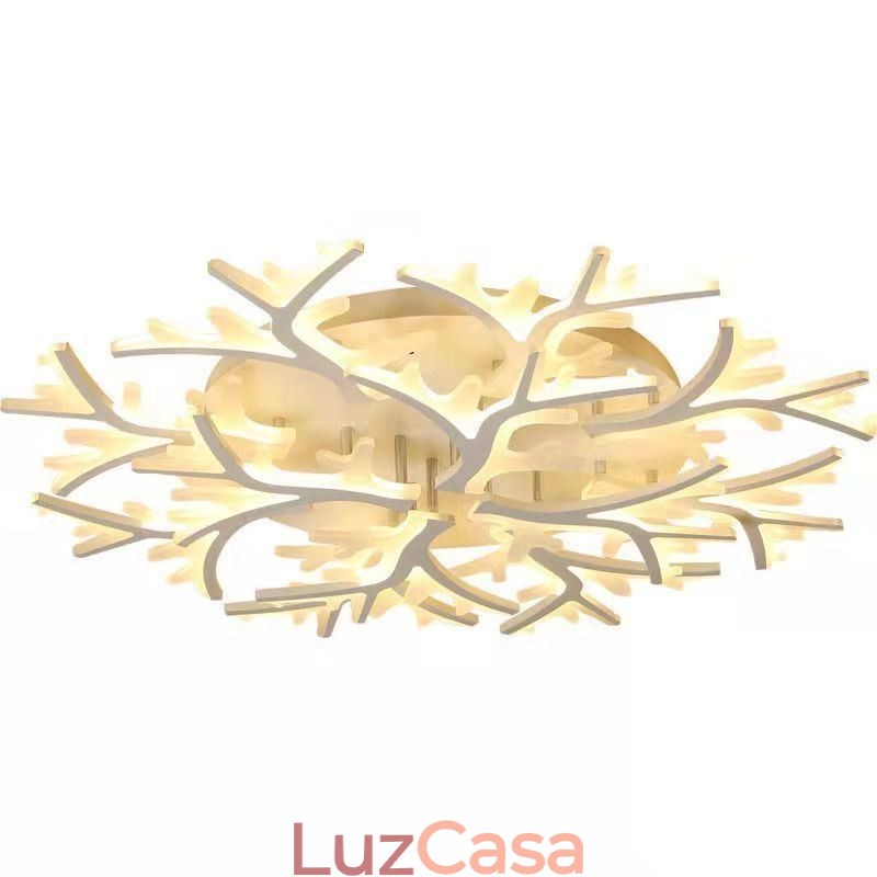 Luminária de teto de chifre minimalista moderna embutida