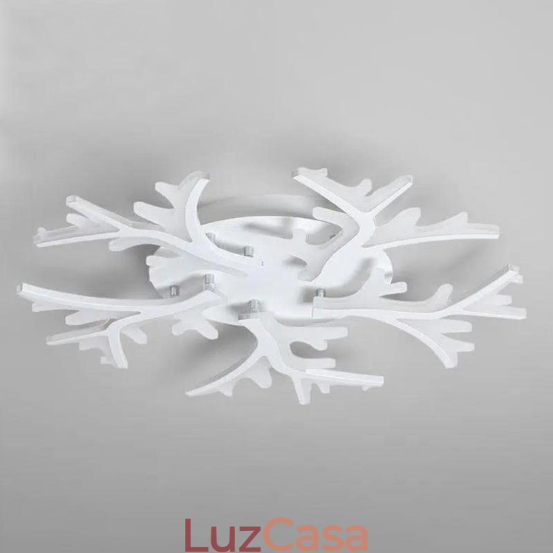 Luminária de teto de chifre minimalista moderna embutida