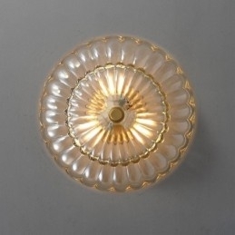 Luminária de teto moderna com base de lótus embutida