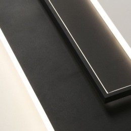 Luminária de teto quadrada acrílica minimalista embutida