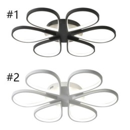 Luminária de teto Clover minimalista embutida