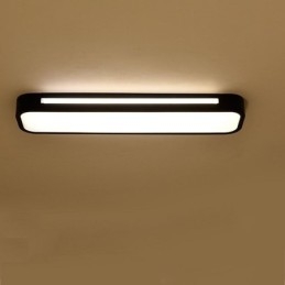Luminária de teto acrílica moderna embutida