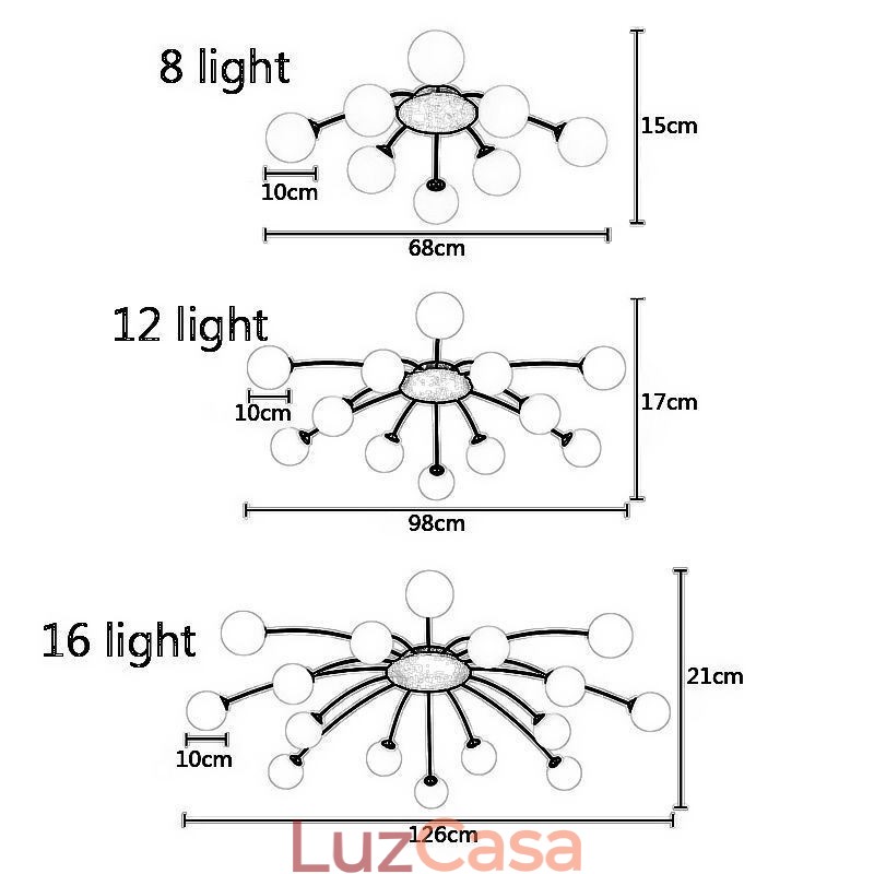 Luminária de teto preta embutida moderna luminária decorativa
