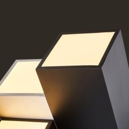 Luminária de teto moderna Cubo Mágico Iluminação de teto