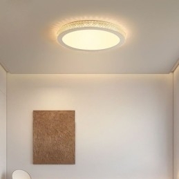 Luminária de teto moderna Shinny Diamond Flush Mount