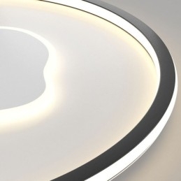 Luminária de teto moderna redonda em nuvem