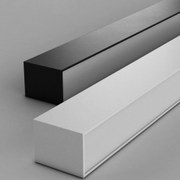 Luminária de teto moderna com tira longa, luminária de teto montada na superfície