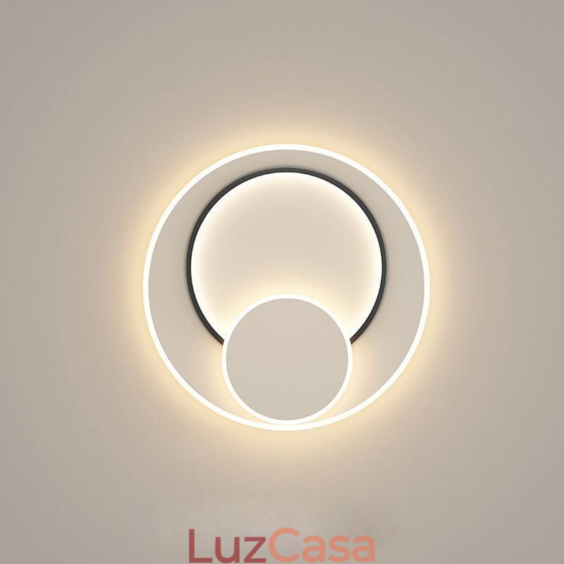 Luminária de teto moderna Luz de teto redonda