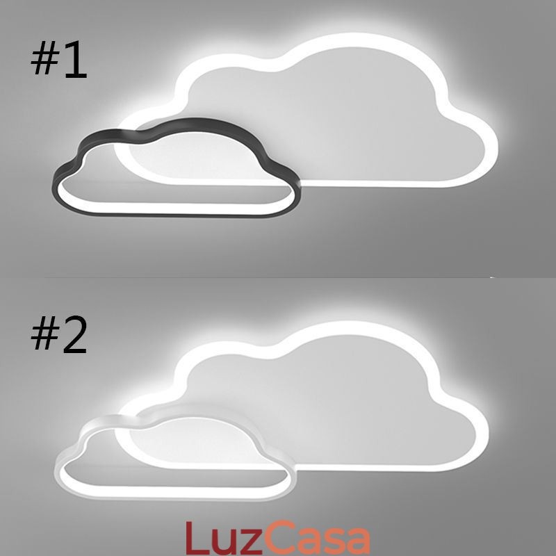 Luminária de teto moderna Creative Cloud Decoration Light
