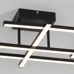 Luminária de teto embutida em alumínio