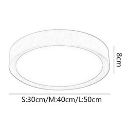 Luzes de teto de madeira Lâmpada de teto japonesa