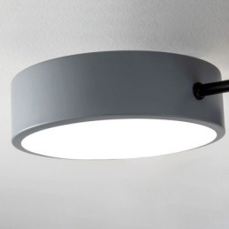 Luminária de teto acrílica com formato molecular moderno