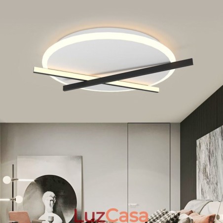 Luminária de teto nórdica com design de relógio de arte e luminária de teto Luminária de teto nórdica com design de relógio de arte e luminária de teto