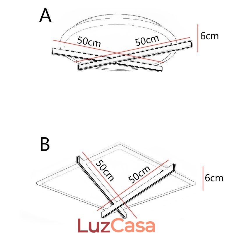 Luminária de teto nórdica com design de relógio de arte e luminária de teto