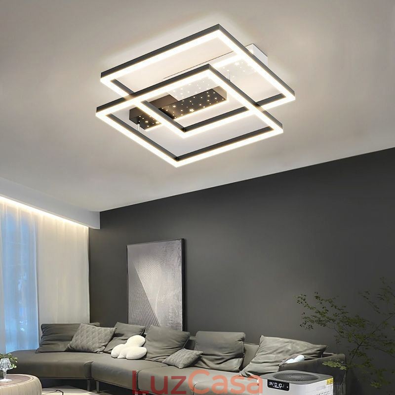 Luminárias de teto modernas Luminárias de teto em forma de estrela