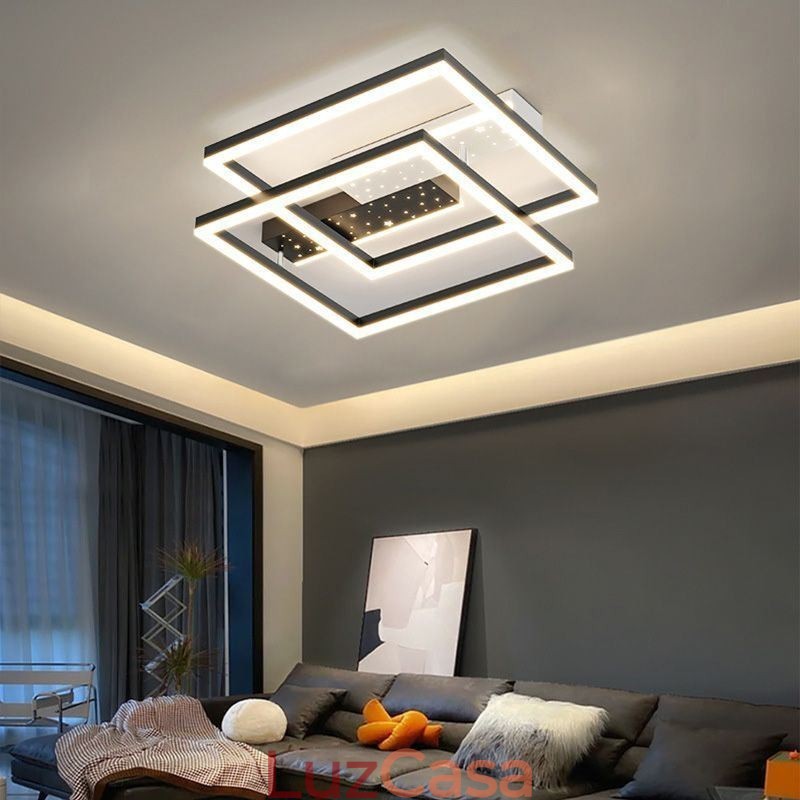 Luminárias de teto modernas Luminárias de teto em forma de estrela