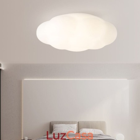 Luminária de teto nórdica em forma de nuvem Luminária de teto nórdica em forma de nuvem