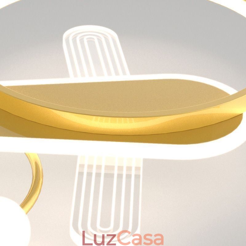 Luminária de teto Cartoon Plane Luz de teto