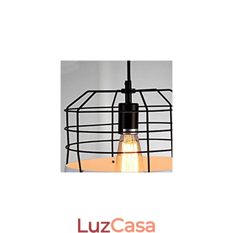 Lustre Mini Estilo Moderno Contemporâneo Metal