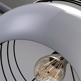 Lustre Mini Estilo Moderno Contemporâneo Metal