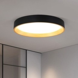 Luminária de teto moderna minimalista embutida no painel
