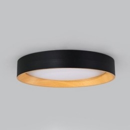 Luminária de teto moderna minimalista embutida no painel