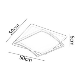 Luminárias de teto modernas Luminárias de teto embutidas