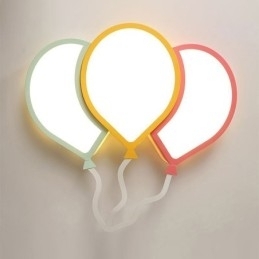 Luminária de teto embutida moderna, luminária de teto com abajur de balão adorável