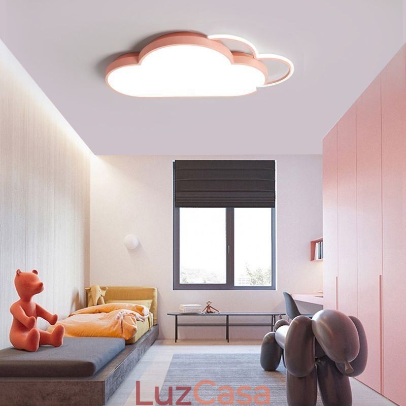 Luzes modernas em forma de nuvem, luminária de teto embutida