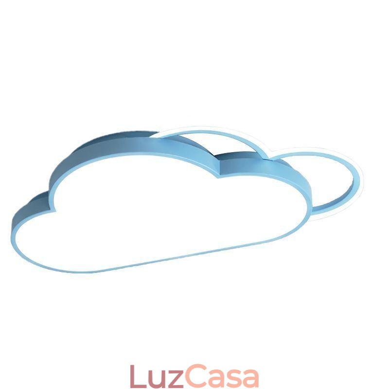 Luzes modernas em forma de nuvem, luminária de teto embutida