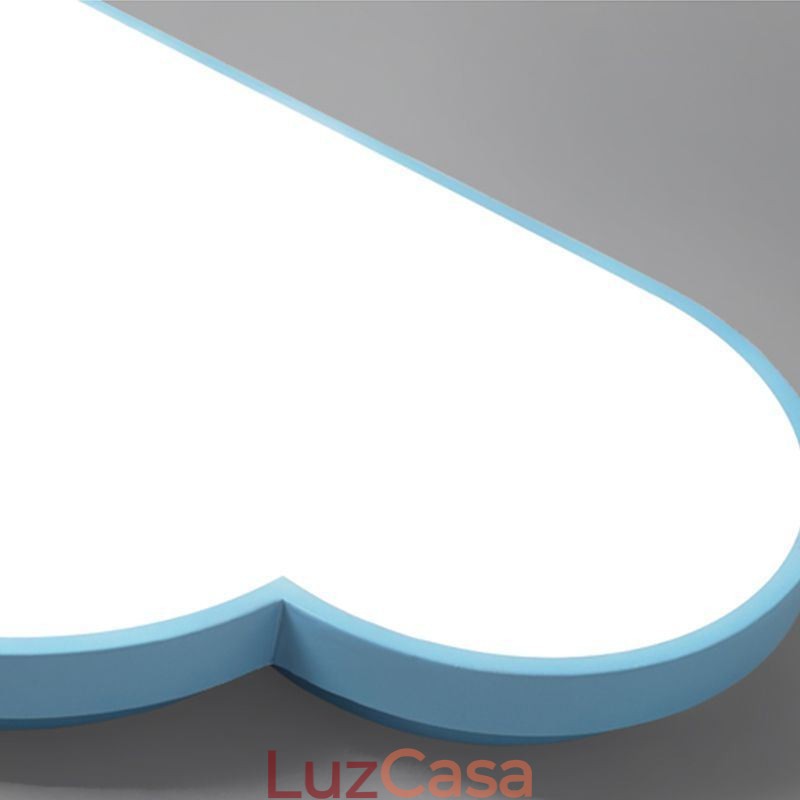 Luzes modernas em forma de nuvem, luminária de teto embutida