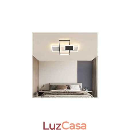 Luminária de teto moderna quadrada de acrílico embutida para teto Luminária de teto moderna quadrada de acrílico embutida para teto